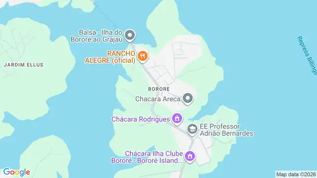 Mapa do bairro Borore, Sao Paulo - SP