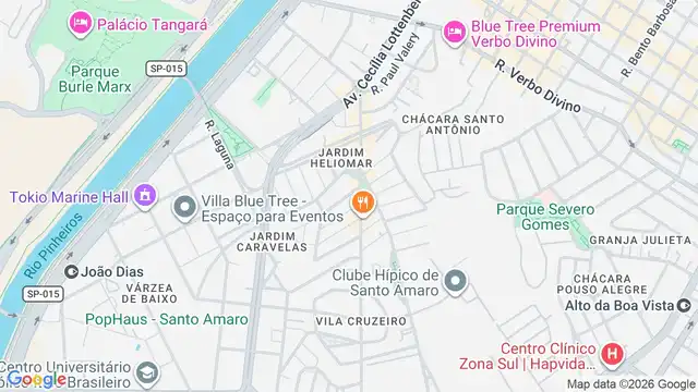 Mapa do bairro Chácara Japonesa, Sao Paulo - SP