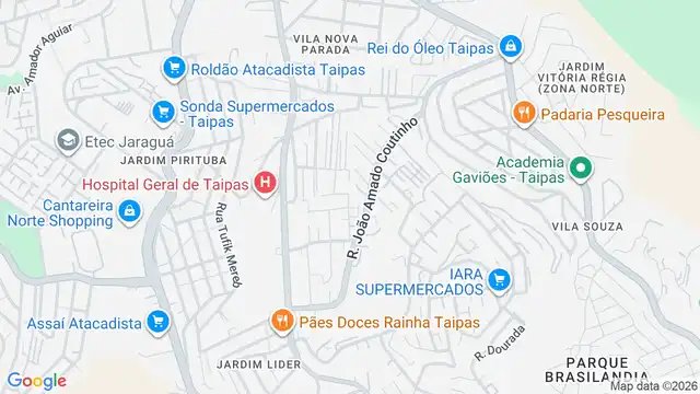 Mapa do bairro Conjunto Habitacional Brigadeiro Eduardo Gomes, Sao Paulo - SP