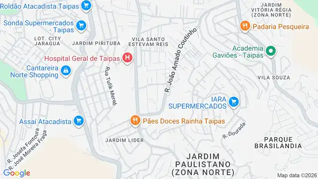 Mapa do bairro Conjunto Residencial Elisio Teixeira Leite, Sao Paulo - SP