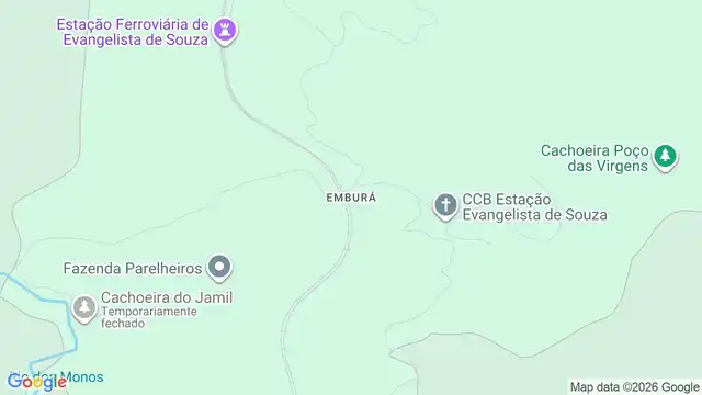 Mapa do bairro Embura, Sao Paulo - SP