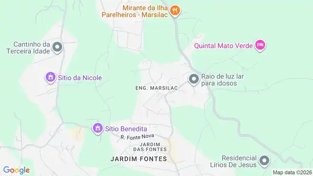 Mapa do bairro Engenheiro Marsilac, Sao Paulo - SP