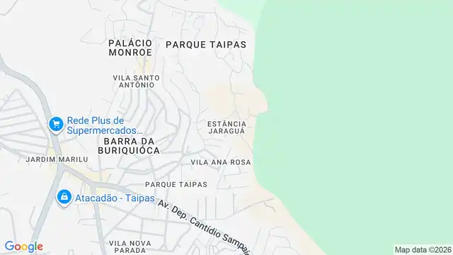 Mapa do bairro Estância Jaraguá, Sao Paulo - SP