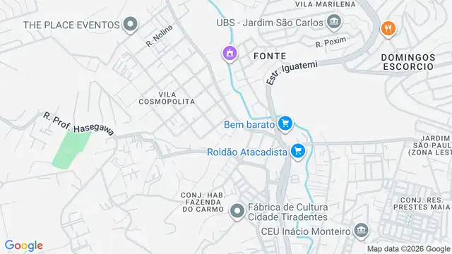 Mapa do bairro Jardim Aurea, Sao Paulo - SP