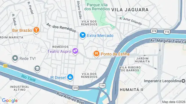 Mapa do bairro Jardim Belaura, Sao Paulo - SP