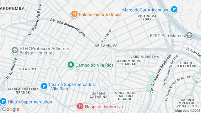 Mapa do bairro Jardim Caguassu, Sao Paulo - SP