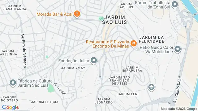 Mapa do bairro Jardim Dinar, Sao Paulo - SP