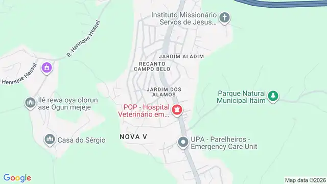 Mapa do bairro Jardim dos Álamos, Sao Paulo - SP