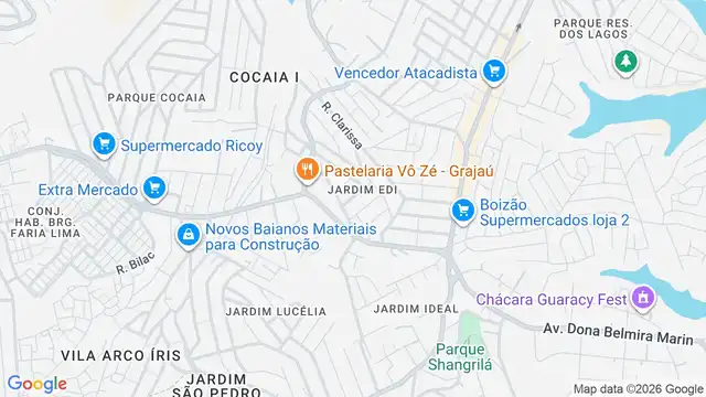 Mapa do bairro Jardim Edi, Sao Paulo - SP