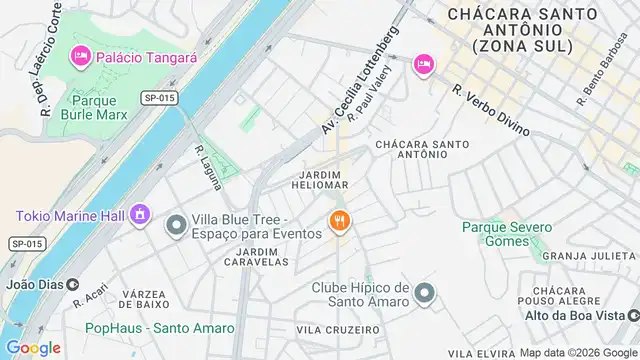 Mapa do bairro Jardim Heliomar, Sao Paulo - SP