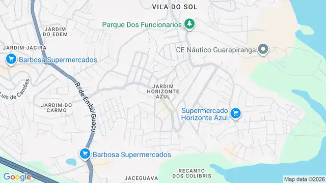 Mapa do bairro Jardim Horizonte Azul, Sao Paulo - SP