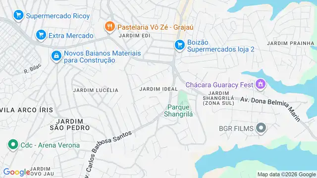 Mapa do bairro Jardim Ideal, Sao Paulo - SP