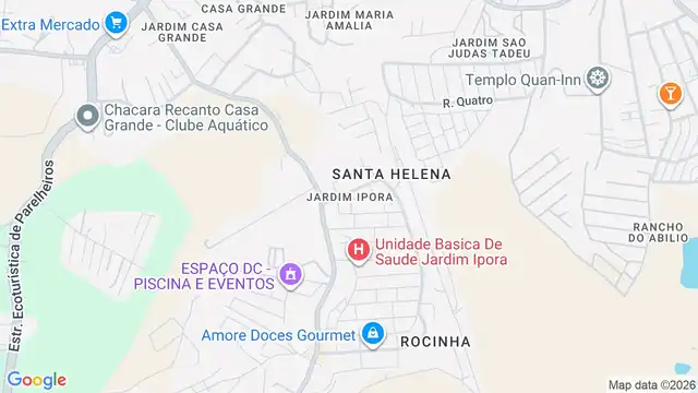 Mapa do bairro Jardim Ipora, Sao Paulo - SP