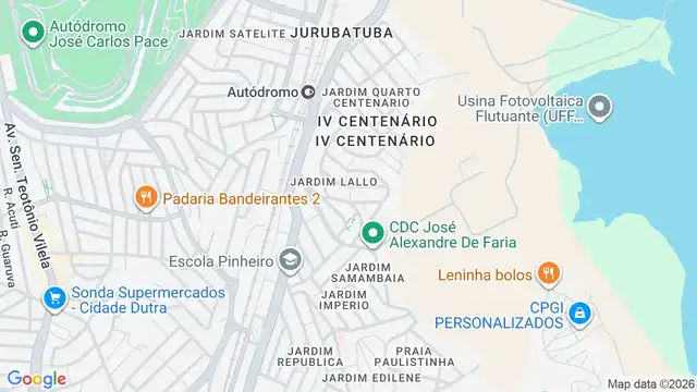 Mapa do bairro Jardim Lallo, Sao Paulo - SP