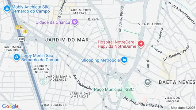 Mapa do bairro Jardim Mar Lune, Sao Paulo - SP