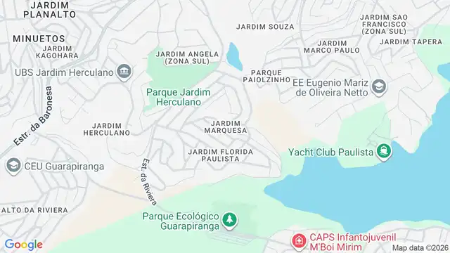 Mapa do bairro Jardim Marquesa, Sao Paulo - SP