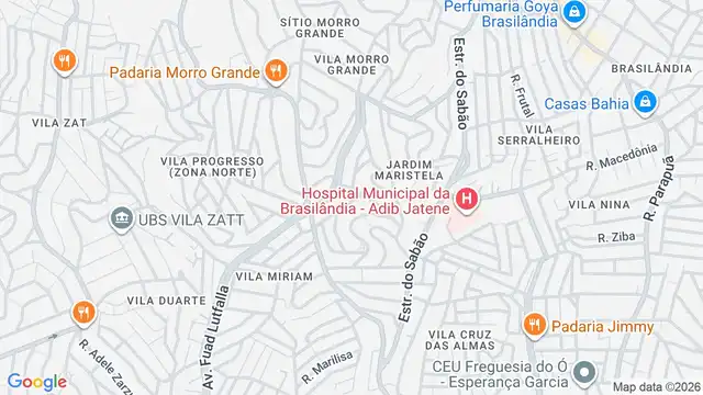 Mapa do bairro Jardim Monte Alegre, Sao Paulo - SP
