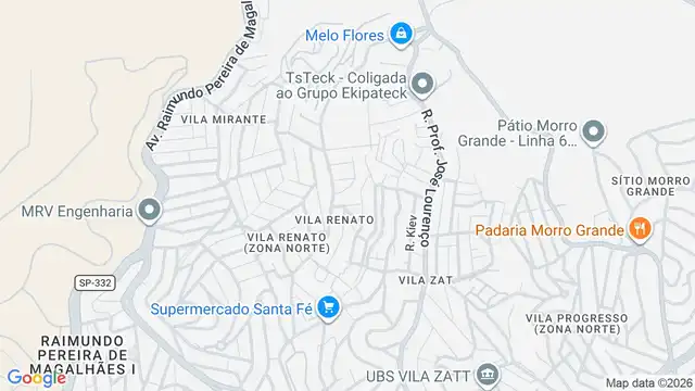 Mapa do bairro Jardim Paqueta (Zona Norte), Sao Paulo - SP