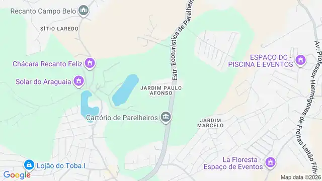 Mapa do bairro Jardim Paulo Afonso, Sao Paulo - SP