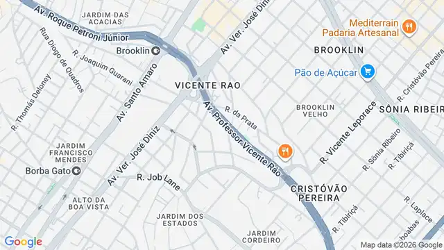 Mapa do bairro Jardim Petrópolis, Sao Paulo - SP