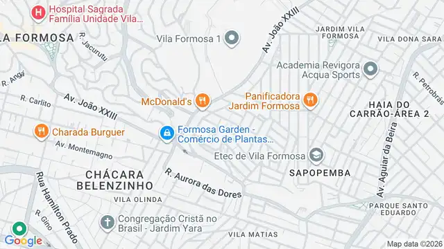 Mapa do bairro Jardim Piqueroby, Sao Paulo - SP
