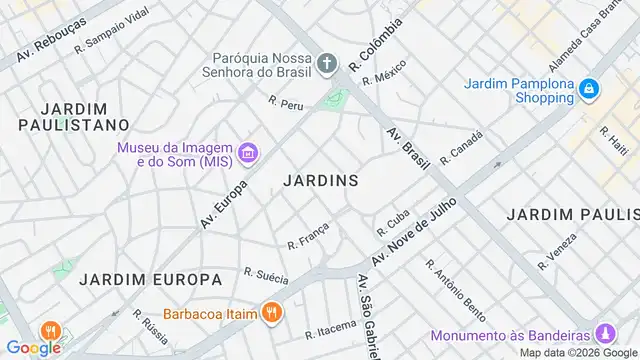 Mapa do bairro Jardim Poleti, Sao Paulo - SP