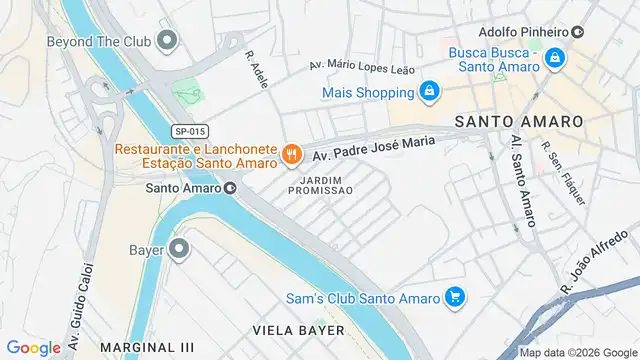 Mapa do bairro Jardim Promissao, Sao Paulo - SP