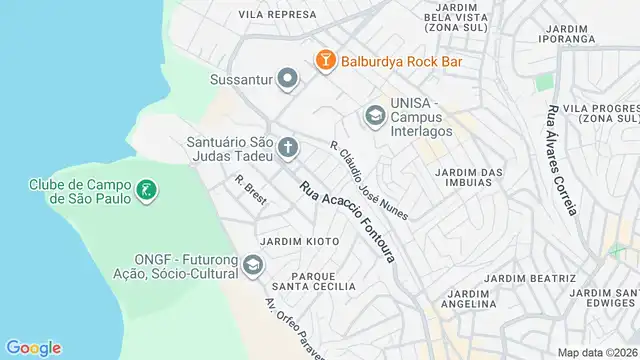 Mapa do bairro Jardim Real, Sao Paulo - SP