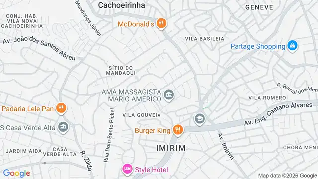 Mapa do bairro Jardim Rossin, Sao Paulo - SP