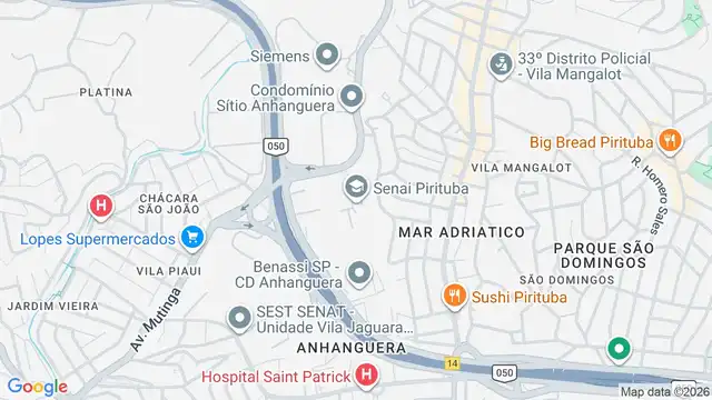 Mapa do bairro Jardim Santo Elias, Sao Paulo - SP