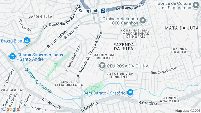 Mapa do bairro Jardim Sao Roberto, Sao Paulo - SP