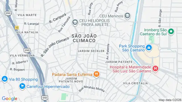 Mapa do bairro Jardim Seckler, Sao Paulo - SP
