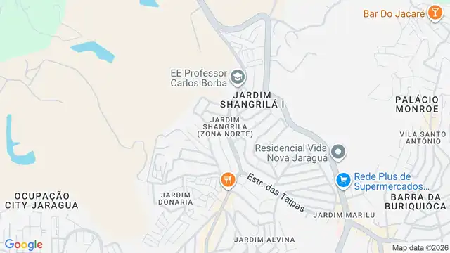 Mapa do bairro Jardim Shangrila (Zona Norte), Sao Paulo - SP