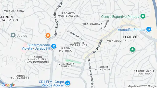 Mapa do bairro Jardim Vista Linda, Sao Paulo - SP