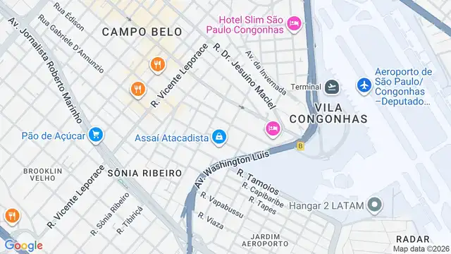 Mapa do bairro Nova Piraju, Sao Paulo - SP