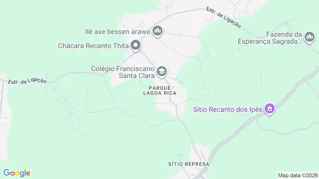 Mapa do bairro Parque Lagoa Rica, Sao Paulo - SP