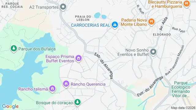 Mapa do bairro Sete Praias, Sao Paulo - SP