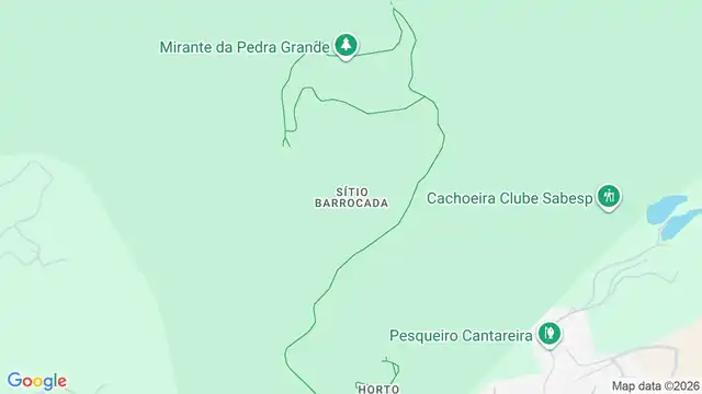 Mapa do bairro Sítio Barrocada, Sao Paulo - SP
