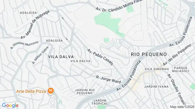 Mapa do bairro Vila Adalgisa, Sao Paulo - SP