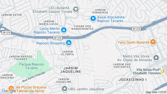 Mapa do bairro Vila Albano, Sao Paulo - SP