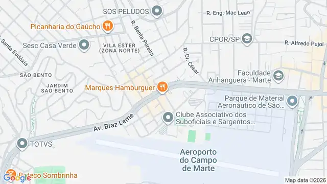Mapa do bairro Vila Bianca, Sao Paulo - SP