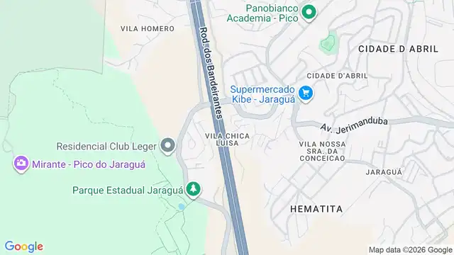 Mapa do bairro Vila Chica Luisa, Sao Paulo - SP