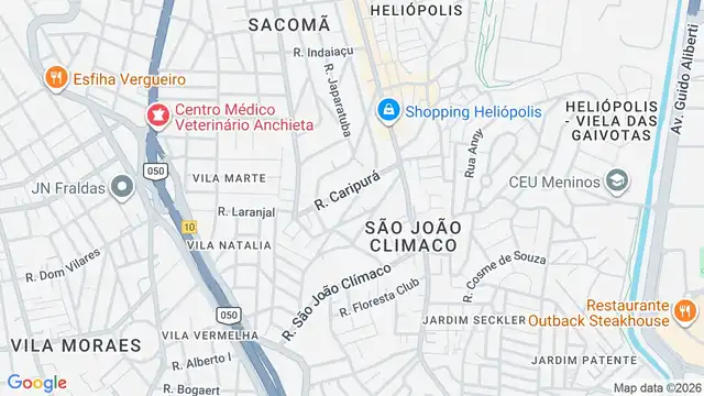 Mapa do bairro Vila Conde do Pinhal, Sao Paulo - SP