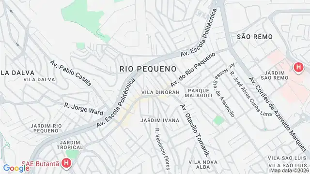 Mapa do bairro Vila Dinorah, Sao Paulo - SP