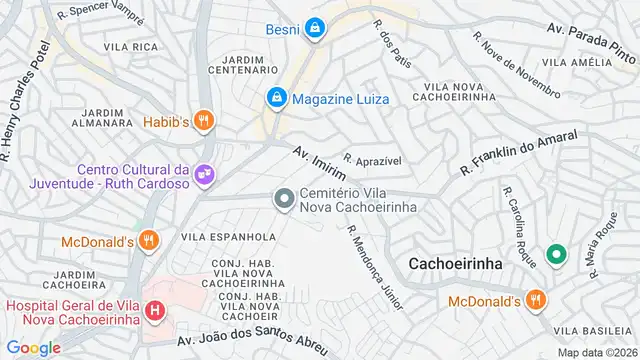 Mapa do bairro Vila dos Andrades, Sao Paulo - SP