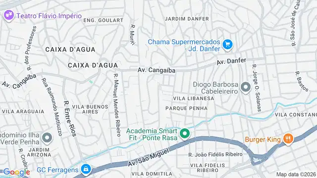 Mapa do bairro Vila Franci, Sao Paulo - SP