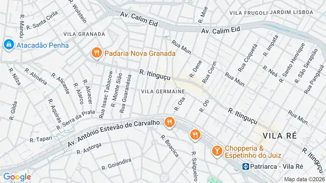 Mapa do bairro Vila Germaine, Sao Paulo - SP