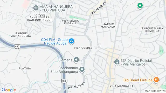 Mapa do bairro Vila Guedes, Sao Paulo - SP