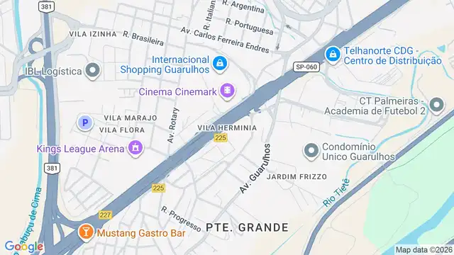 Mapa do bairro Vila Herminia, Sao Paulo - SP