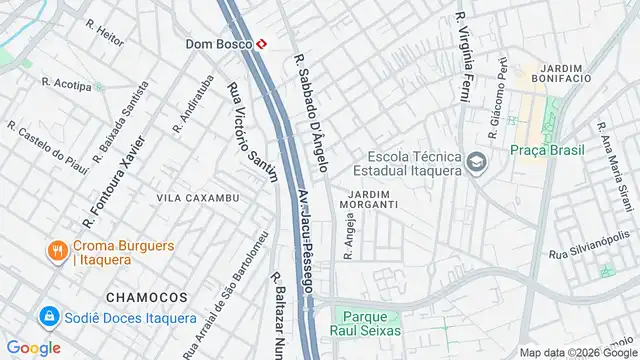 Mapa do bairro Vila Klaunig, Sao Paulo - SP